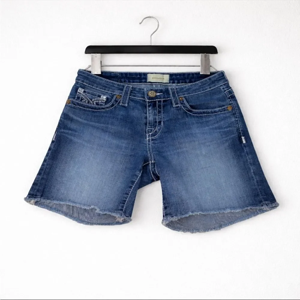 Big Star Stretch Denim Shorts Women’s Size 27 EUC - Picture 2 of 9